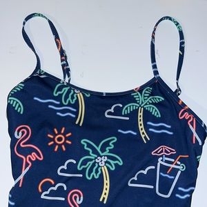 Chubbies one piece womens swim